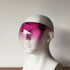 Hot sale multicolor clear PC material tinted blocc visor face shield for outdoor protection